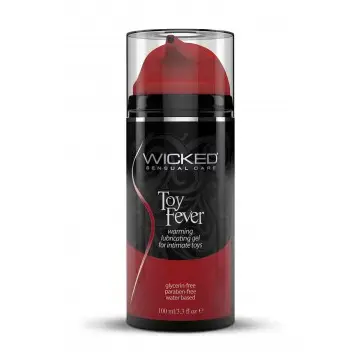 Wicked Toy Fever warming lubricating gel.