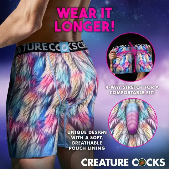 Colorful, soft, and breathable shorts with a unique design.