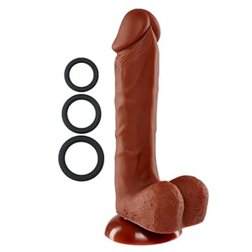 Sensual Premium Silicone 8 Inch Dong