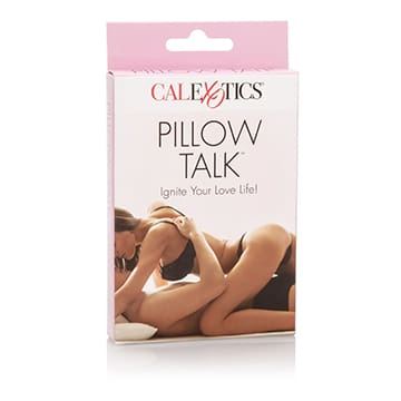 Pillow Talk card game for couples.