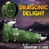Green dragon claw shaped sex toy.
