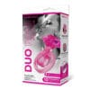 Pink Duo Ring with Tongue Teaser.