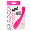 Pink G-spot vibrator in packaging.