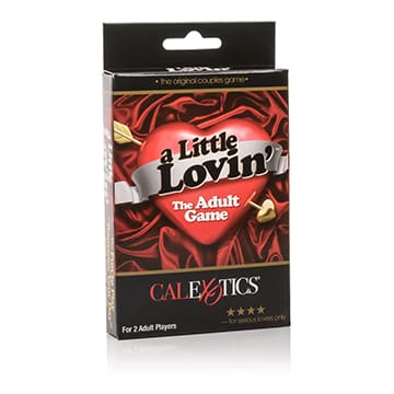 A Little Lovin' adult couples game.