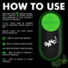 Instructions for using a Bang! vibrator.