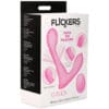 Pink G-Spot vibrator with remote control.