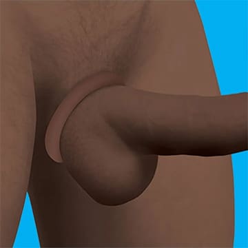 A close up of the back end of a man 's body