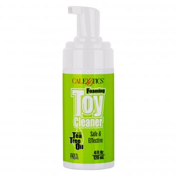 Calebiotics foaming toy cleaner with tea tree oil.