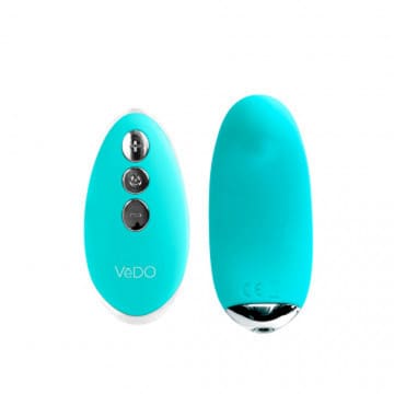 Blue VeDo remote control vibrator.