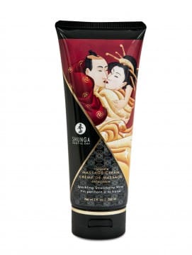 A tube of lotion with an asian image on it.