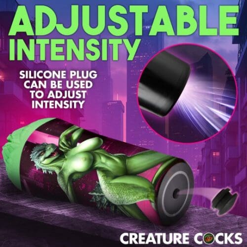A picture of the creature cocks adjustable intensity silicone plug.
